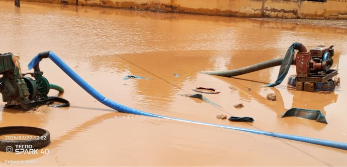 Linguère : Affaissement du pont de Thilla après de fortes pluies, les populations dans le désarroi